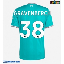 Camisa de Futebol Liverpool Ryan Gravenberch #38 Equipamento Alternativo 2025-26 Manga Curta